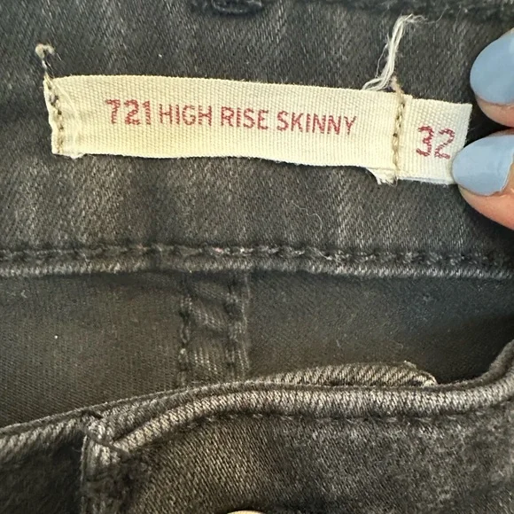 Women’s Levi’s 721 High Rise Skinny - Picture 3 of 8